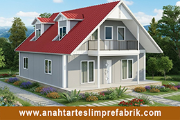 134 M2 İki Katlı Prefabrik Ev 134 M2 İki Katlı Prefabrik Ev