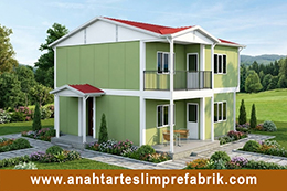 150 M2 İki Katlı Prefabrik Ev 150 M2 İki Katlı Prefabrik Ev