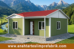 59 Metrekare Tek Katlı Prefabrik Ev 59 Metrekare Tek Katlı Prefabrik Ev