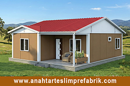 69 Metrekare Tek Katlı Prefabrik Ev 69 Metrekare Tek Katlı Prefabrik Ev