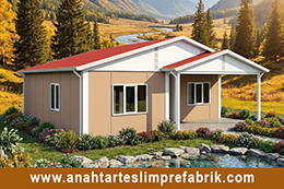 84 Metrekare Tek Katlı Prefabrik Ev 84 Metrekare Tek Katlı Prefabrik Ev